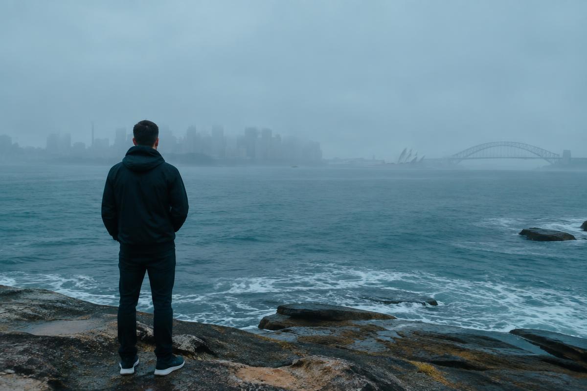 Coastal scene accompanying the article